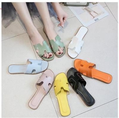 China Platform Shoes Summer New Arrival Women Slippers Korean Design H Shape Slippers Cool Outdoor Sandals for sale