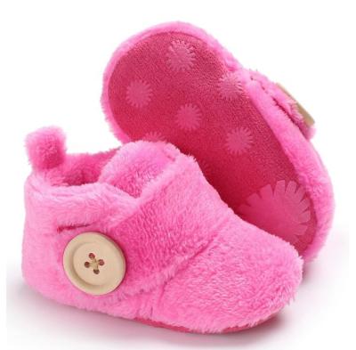 China Light Weight 100% Cotton Cute Baby Sock Infant Shoes With Good Style For Baby 3-6 Months Old for sale