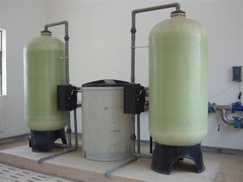 China 10 Ton/ Hour Water Softener Plant / Water Treatment Systems For Hard Water for sale