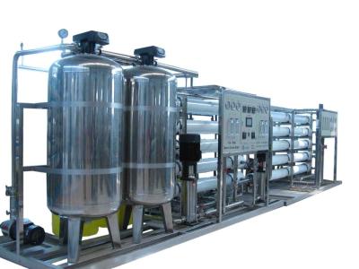 China Máquina del purificador del agua del Ro 10T/H, plantas automáticas del Ro para la purificación del agua en venta