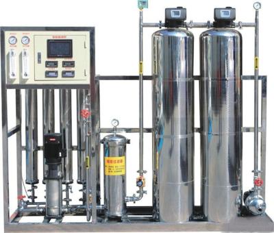 China 2 Stage RO Water Purifier Plant 1000 Ltr Ro Plant SS304 / SS316 / FRP Material for sale