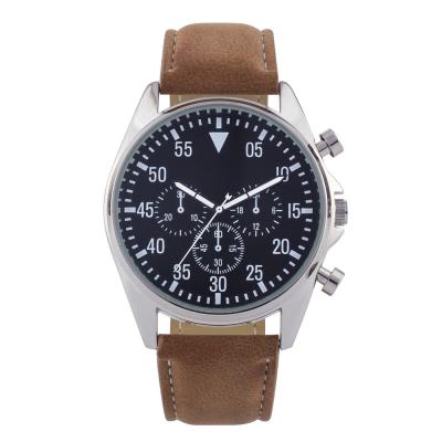 China 2021 Chronograph Simple Design Stainless Steel Back Mens Watch for sale