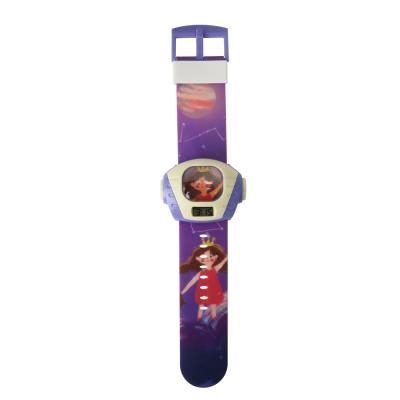 China Wholesale High Quality Digital Cartoon Chronograph Kids Watch With Projection Function for sale