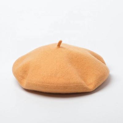 China Classic Australia Fancy French Wool Plush Rise Berets Hat for sale