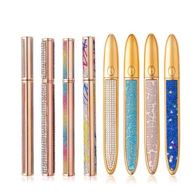 China Waterproof Custom Clear Diamond Glue Eyeliner Pen Eyeliner Glue Logo Eyelash Glue Adhesive Pen For Eyelashes for sale