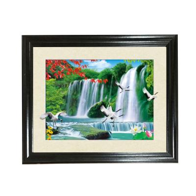 China Waterfall Image Europe 5D Effect Hologram Image Printing For Promotion for sale