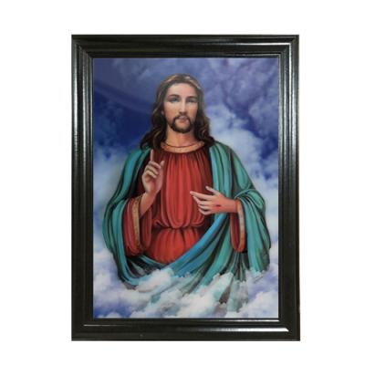 China Hanging Jesus 3d Lenticular Image 3d Picture Europe 3d Art Pictures for sale