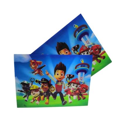 China Europe China factory price 30x40cm 3D image 3D lenticular image manufacturer for promotion for sale