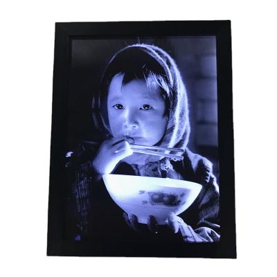 China 3D Advertising Effect LED Lighted Frame / 3D LED lightbox with lenticular image for sale