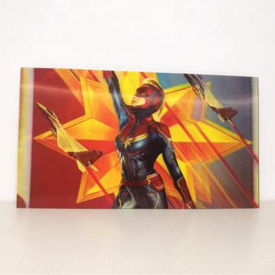 China Custom Deep 3d Effect Poster Flip Lenticular Cheap 3d Hologram or 3d Lenticular Poster for Wholesale for sale