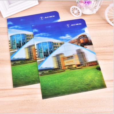 China 3d lenticular folder expanding document file folder for sale