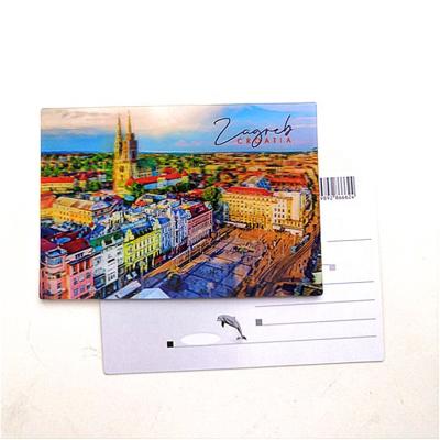 China 3d Lenticular Postcard Canton Supplier 3d Postcard For Premiums for sale