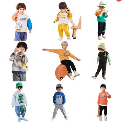 China Best Quality 100% Cotton Selling Casual Boutique Children's Clothing Sets Boys for sale