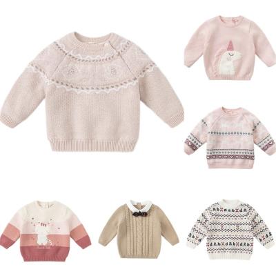 China NEW boutique children's clothing wholesale baby oversized anti-pilling sweater kids winter knits pullovers sweaters for sale