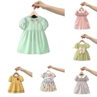 China Anti-wrinkle Girls College Pleated Skirt Summer Plaid Skirt Kids Unified Baby Skirt for sale