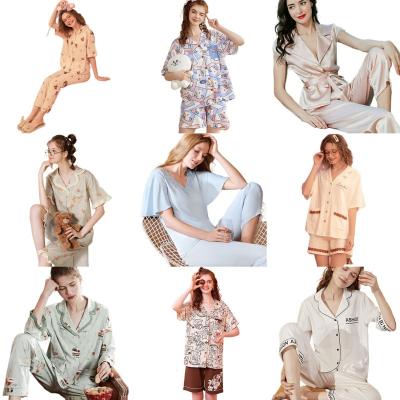 China QUICK DRY Women's Fashion Underwear Pajamas Women's V-Neck Pajamas for sale