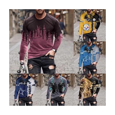 China Anti-wrinkle hot sale, high quality men's long sleeve T-shirt, factory direct sale for sale