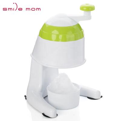 China Manual Household Smile Mom Snow Cusher Ice Cube and Razor Kitchen Gadgets for sale