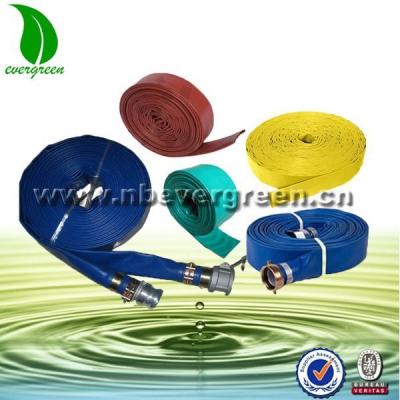 China Soft PVC Agricultural Water Hose Layflat Hose for sale