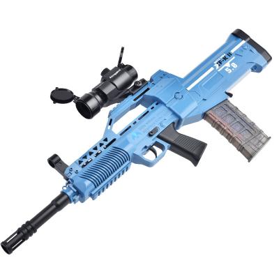 China Electronic Toy Hot selling QBZ shooting toy scope simulation soft gun, exciting, exciting and interesting one-piece advanced bullet for sale