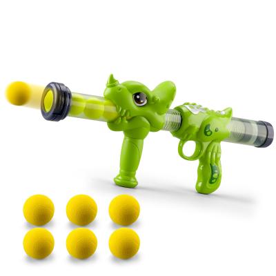 China Amazon Soft Model Soft Explosion Model Soft Eva Sponge Toy Gun Toy Gun Shooting Game Children's Dinosaur Outdoor Bullet Toys for sale