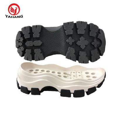 China PU+TPU sole shoe outsole woman for sport shoes fashion shoe sole for sale