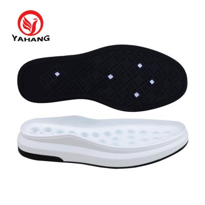 China High quality PU+TPU TPU outsole and PU midsole women sports shoe sole for sale