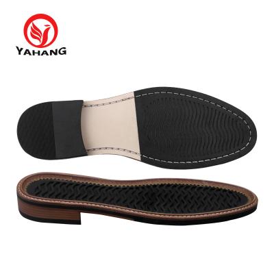 China Lightweight Italian Style Mens Leather Shoe Sole Rubber Outsole for sale