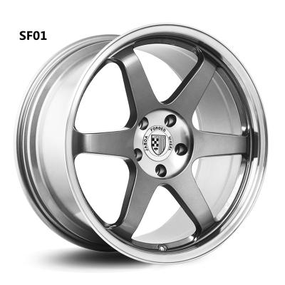 China SF01 Aluminum Forged Rear Wheel 18x8.5 19x8.5 19x9.5 19x10 ET25 21x10j ET41 For FK8 M3 M4 for sale