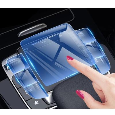 China Business/Luxury Car Central Control Film Sticker For Mercedes-Benz W177 W212 W205 W213 C-Class E-Class A-Class Interior Film for sale