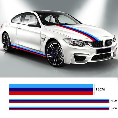 China Business/Luxury Car Door Side Skirt Stripes Stickers Body Vinyl Decals For BMW F20 F21 F30 F15 F-16 G30 F10 Z4 E60 E90 E65 G02 G20 F31 F32 for sale