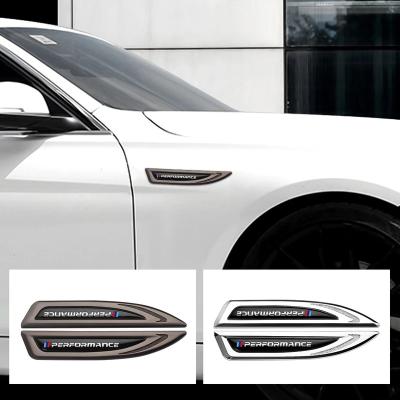 China Business/Luxury Car Side Fender Body Trunk Sticker Metal Badge Decal For BMW M Performance F20 F21 F30 F31 F32 F33 F34 F15 F10 F01 F11 F02 for sale