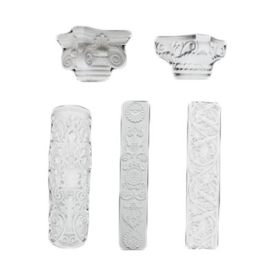 China Concrete Pillar Mold Modern Interior Roman Column Molds ABS Architectural Concrete Molds Roman Pillars For Decorative for sale