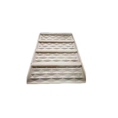 China Modern Exterior Decorative Stone Wall Panels 2022 RF Plastic Fence Panel Mold / Concrete Wall Boards Mold 3d for sale