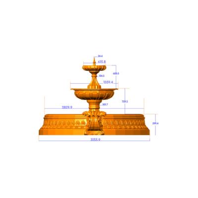 China Modern molds for water fountain trade frp fountain mold fountain statue mold for sale for sale