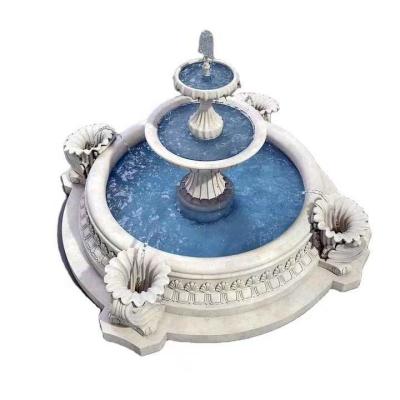 China Cast in Place Modern ABS Plastic Cement Fountain Mold for sale