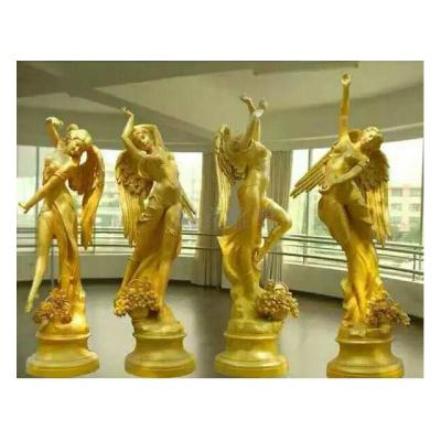 China Large Garden Metal Statue Nature Wall Statue Silicone Fiberglass Giant Statues Decoration for sale