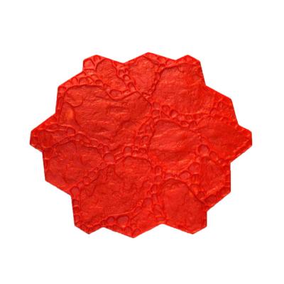 China Hot Selling Silicone Mold Modern Rubber Concrete Mold Concrete Stamp Mold For Flooring for sale