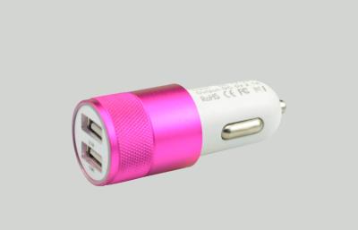 China Aulminum samsung Car Charger usb 5v 3a High Efficiency Powerful  Adapter for sale