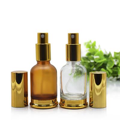 China Manufacturers wholesale essential oil base bottle 20ml30ml50ml glass spray bottle delicate and uniform for sale