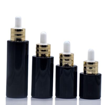 China 30ML Multi specification black essence bottle for sale