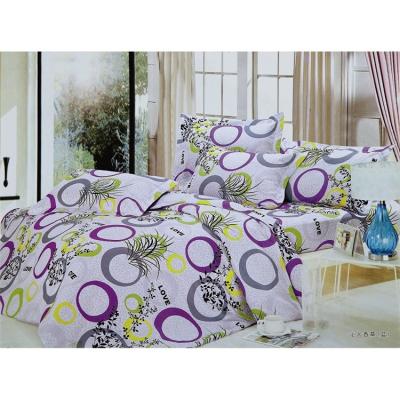 China Twill Jacquard Bedding Set Home Fashion Design 4pcs Print Comforter Covet Set for sale