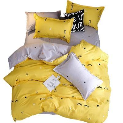 China Simply 100% Microfiber Polyester Printed Kids 4piece Duvet Cover Sets Bedding Set for sale