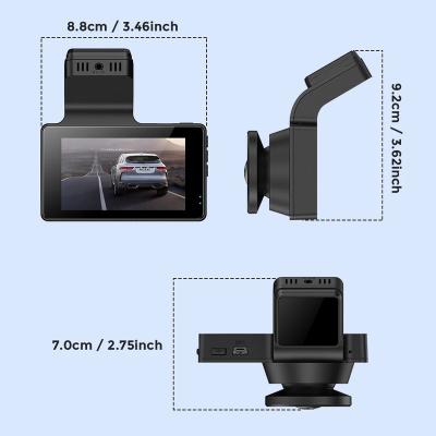 China Ultra 4K 3840*2160P Front and Rear Cam 1080P Cam Dual Dash 4K NIGHT VISION WiFi GPS Parking Mode G-sensor Loop Recording for sale