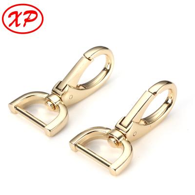 China Luggage Accessories Olive Shape Lobster Clasp Clasp Metal Handbag Swivel Snap Hook for sale