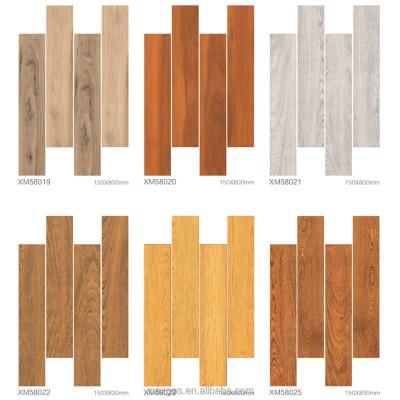 China Modern Rustic Tiles Popular Outdoor Wooden Look Tile Decoration for sale