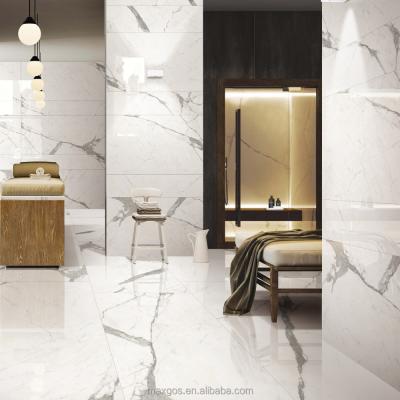 China Excellent Large White Calacatta Interior Tiles Porcelain Tiles for sale