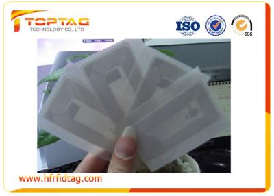 China One Time Off Rfid Ticket Pvc / Paper / Pet Material Logo Printing for sale