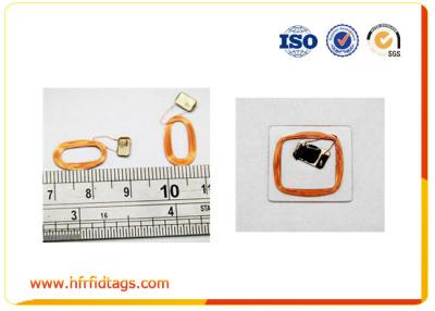 China Small 13.56Mhz Custom Hf Rfid Tags Mini i Code Slix For Jewelry and Library for sale