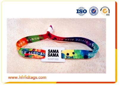 China Big Events Rfid Festival Wristbands With NFC Tag - NTAG213 Chip for sale